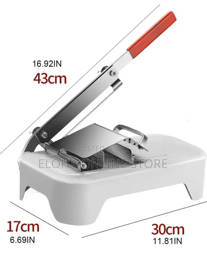 Stainless Steel Manual Meat Slicing Cutting Machine