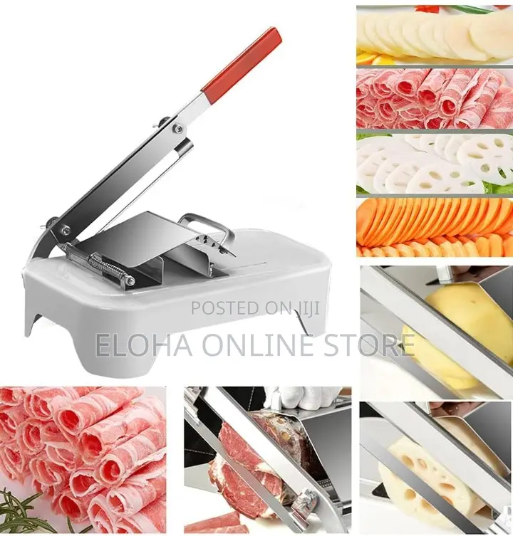 Stainless Steel Manual Meat Slicing Cutting Machine