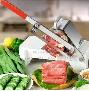 Stainless Steel Manual Meat Slicing Cutting Machine