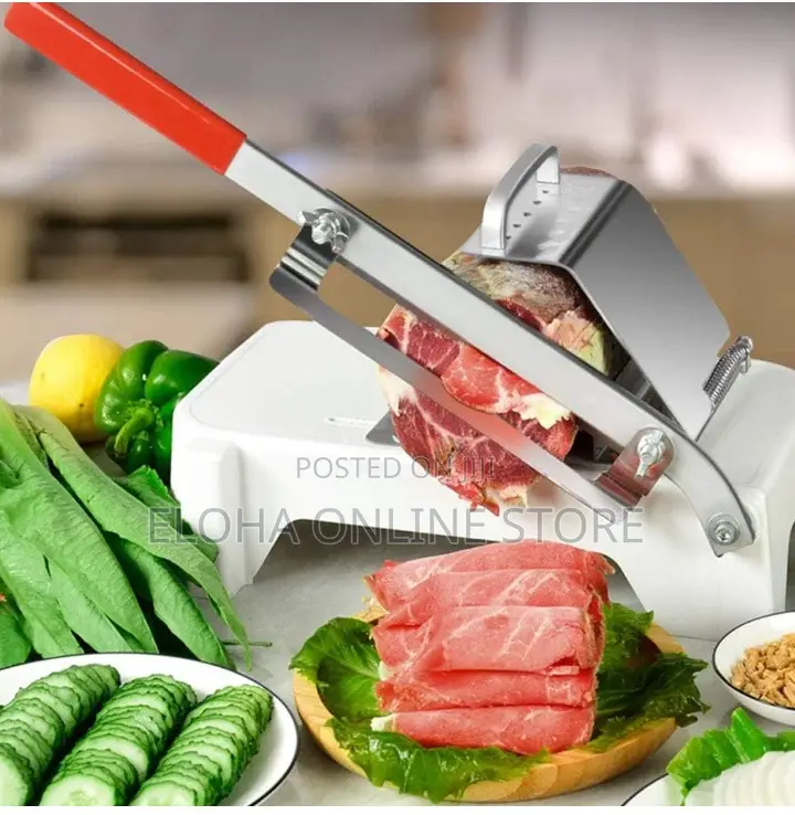 Stainless Steel Manual Meat Slicing Cutting Machine