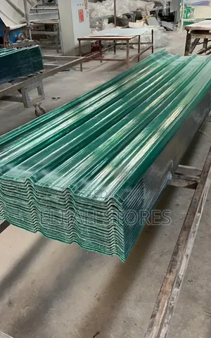 Photo - Transparent Fiber Iron Sheets Green Super Eco