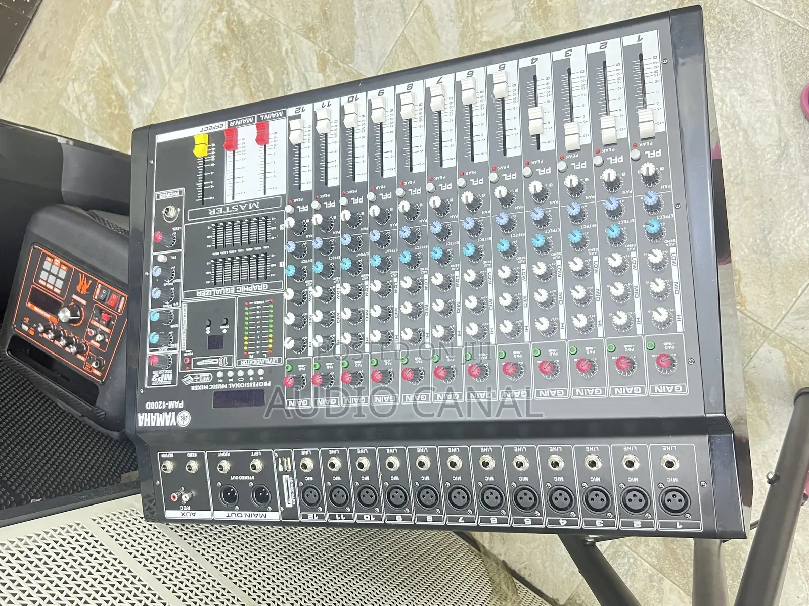 Japan  Designed 12 Channel Amp Mixer