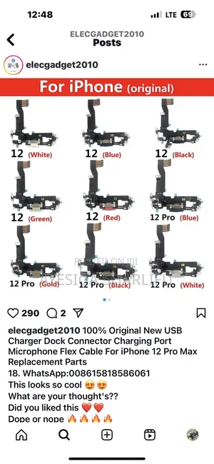 iPhone Charging Flex in Stock
