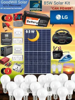 85w Solar System Complete Kit