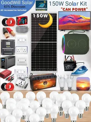 150w Solar System Complete Kit