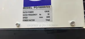 Eurostar 12kva Three Phase Diesel Generator Uk
