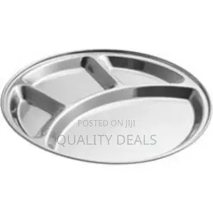 Stainless Steel 4 Section Food Plate