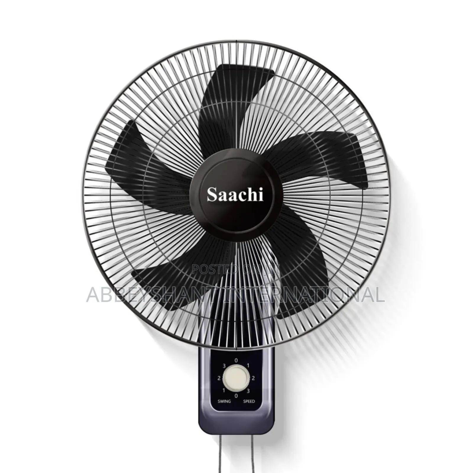 Wall Fan 16-Inches Wall Fan NL-FN-1740W-BK