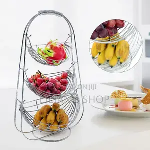 Fruit Plate Iron Wire Fruit Basket