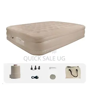 Photo - Luxury Inflatable Mattress With in Built Inflating Pump