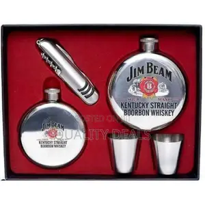 Drinking Whiskey Flask Gift Set