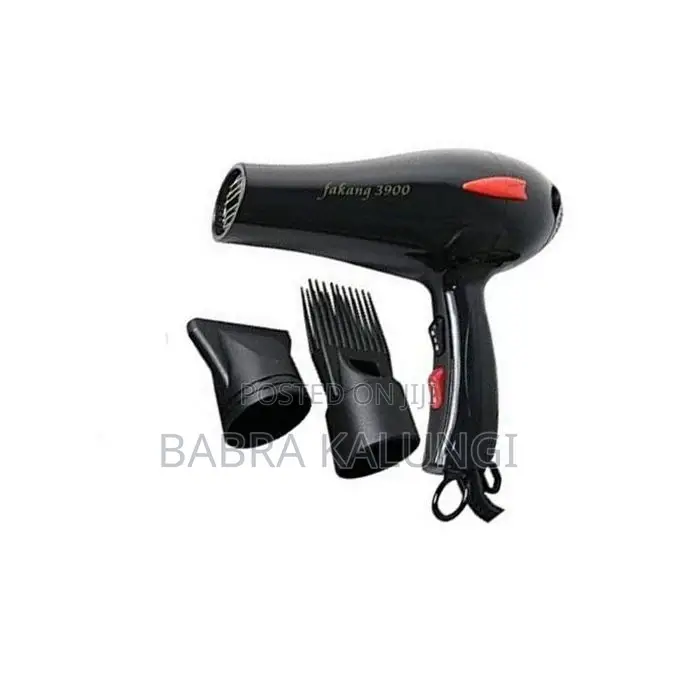 Fakang Professional Electric Hair Dryer - Black