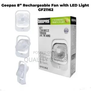 Geepas Rechargeable Tablet Fan