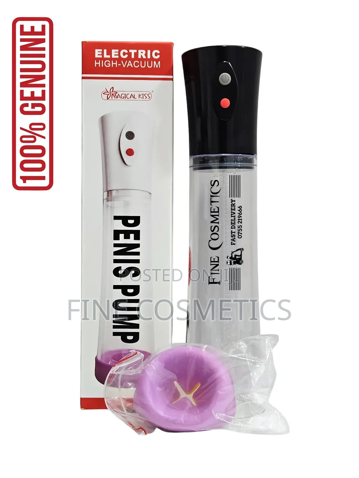 PENIS ENLARGEMENT PUMP | Electric Vacuum Elongation Growth