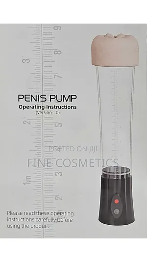 PENIS ENLARGEMENT PUMP | Electric Vacuum Elongation Growth