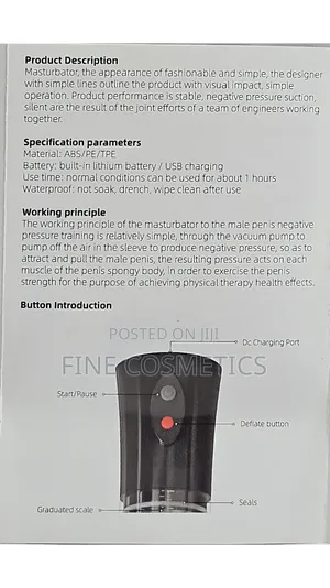 PENIS ENLARGEMENT PUMP | Electric Vacuum Elongation Growth