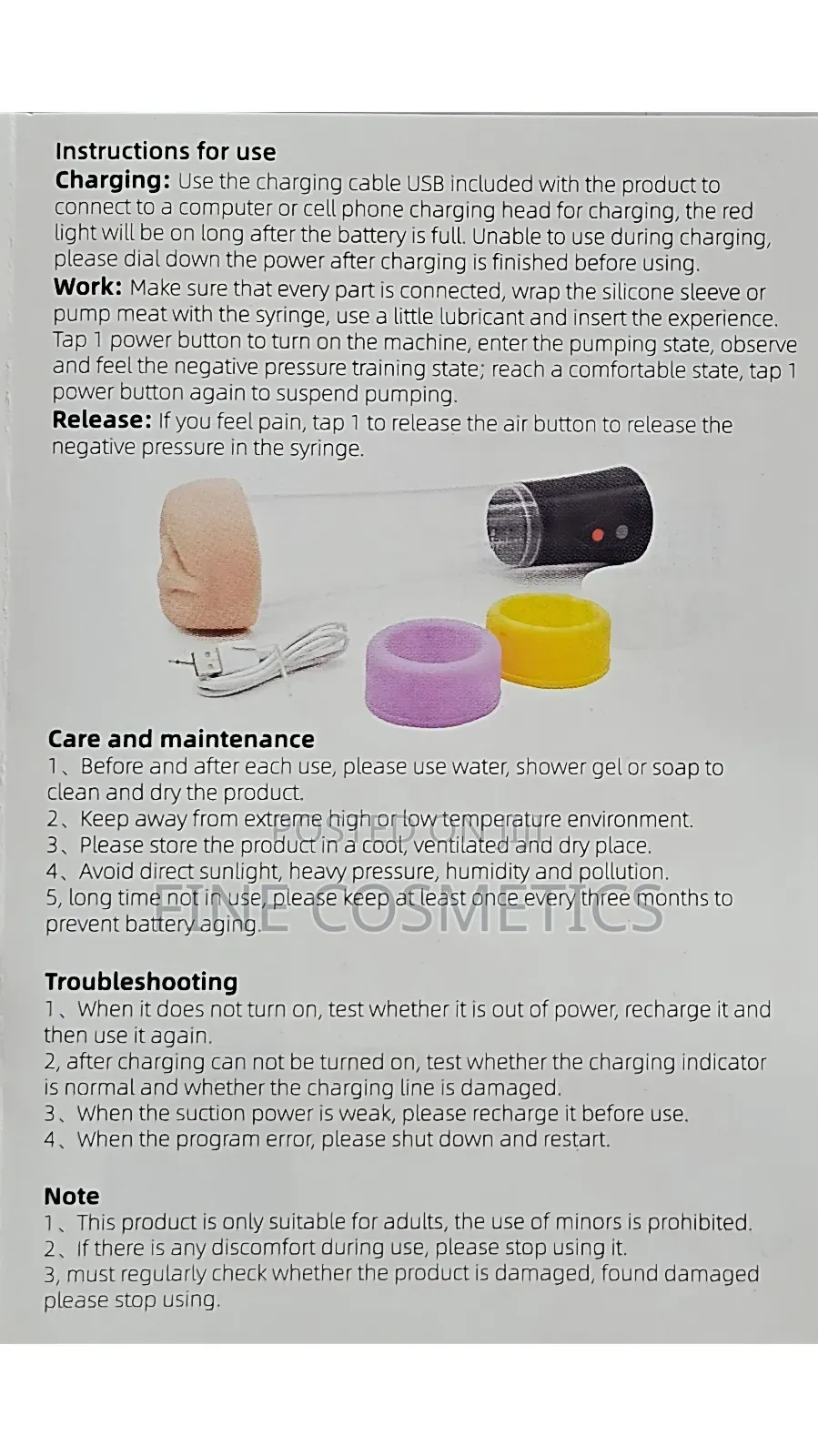 PENIS ENLARGEMENT PUMP | Electric Vacuum Elongation Growth