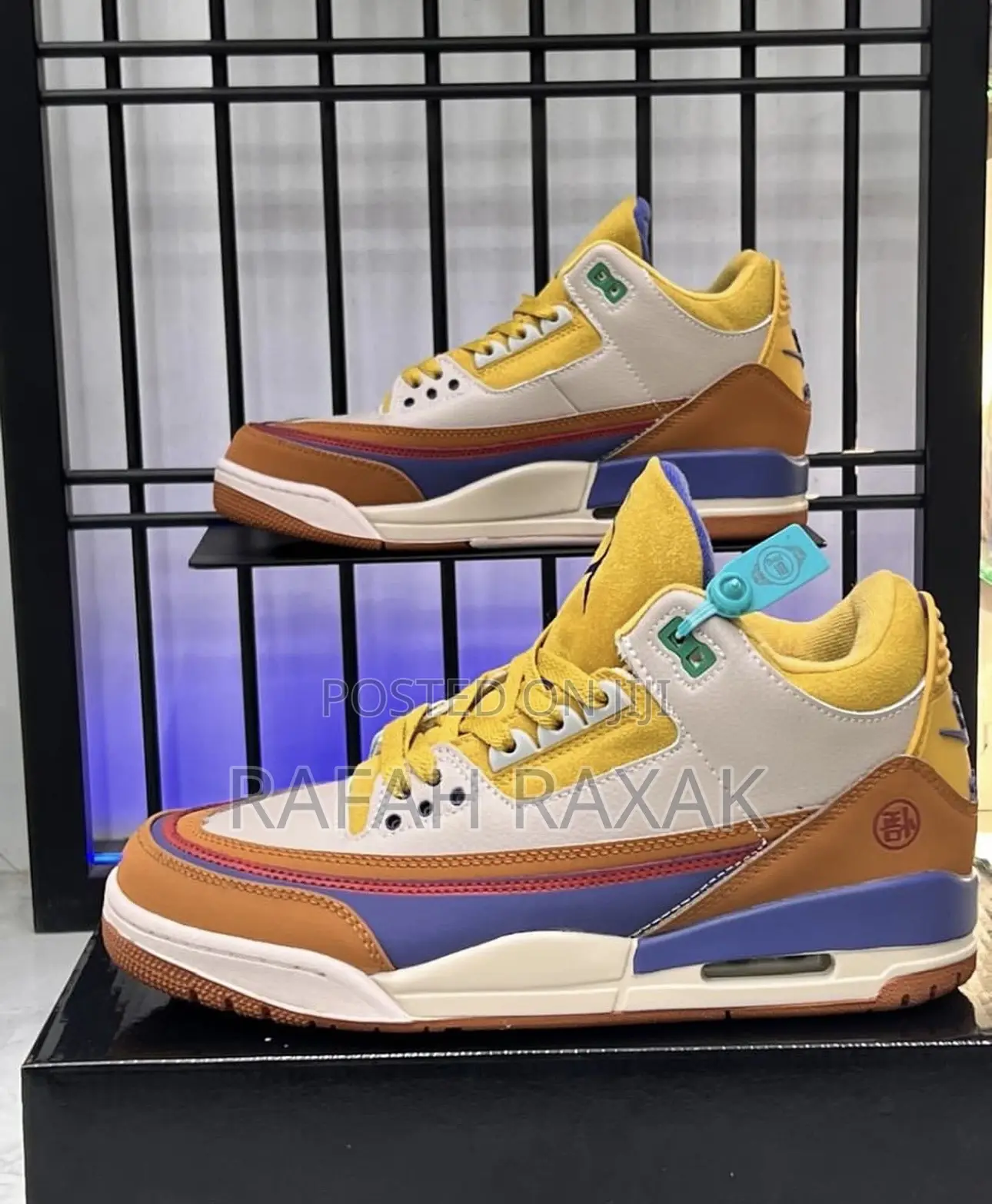 Original Air Jordan 3 Retro Dragon Ball Goku Sneaker