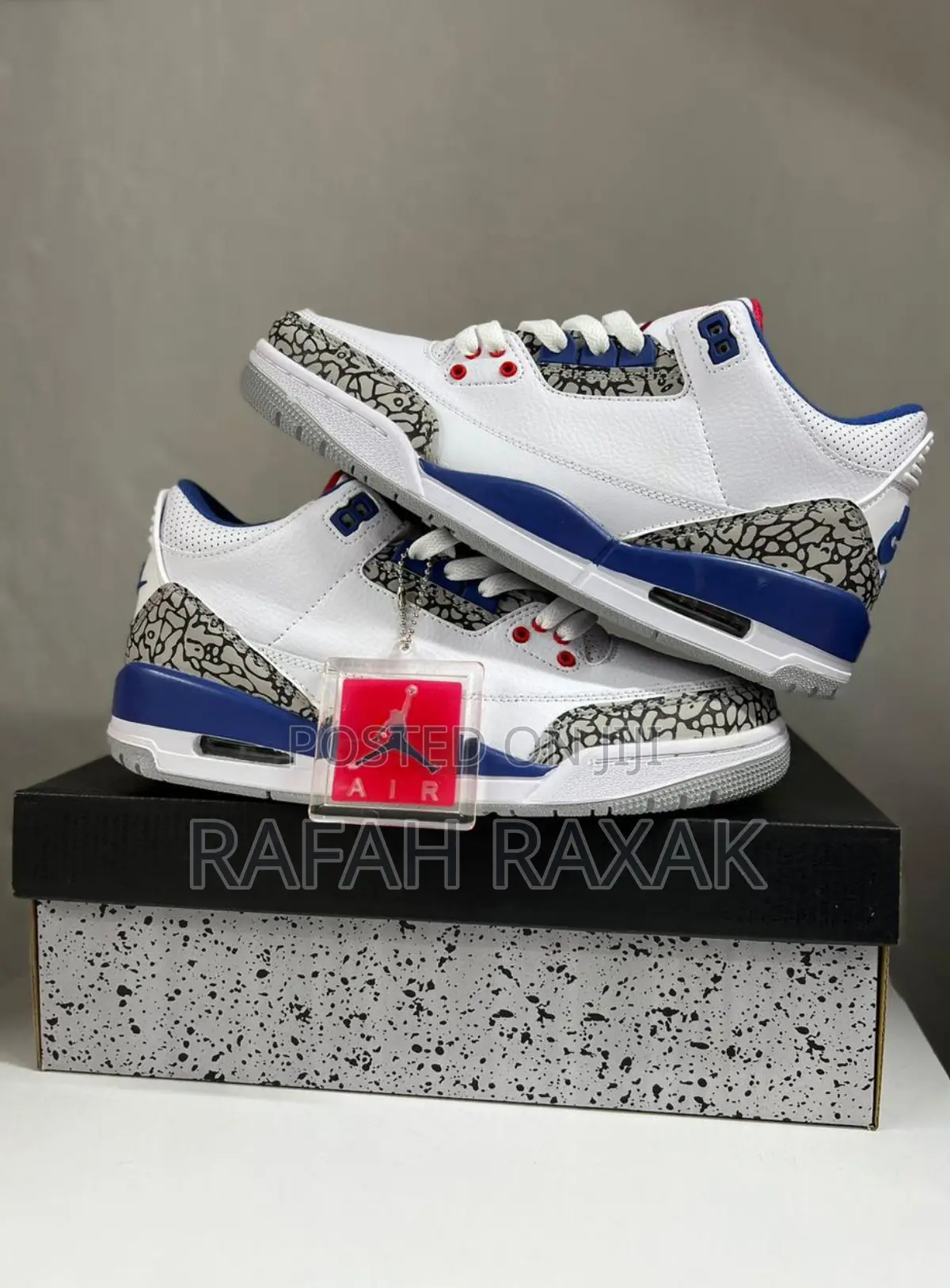 Original Nike Air Jordan 3 Retro “True Blue” Sneakers