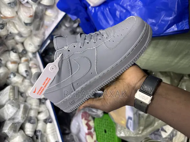 HOT Air Force Ghost Grey Original Nike Air Force Low 07 Ghost