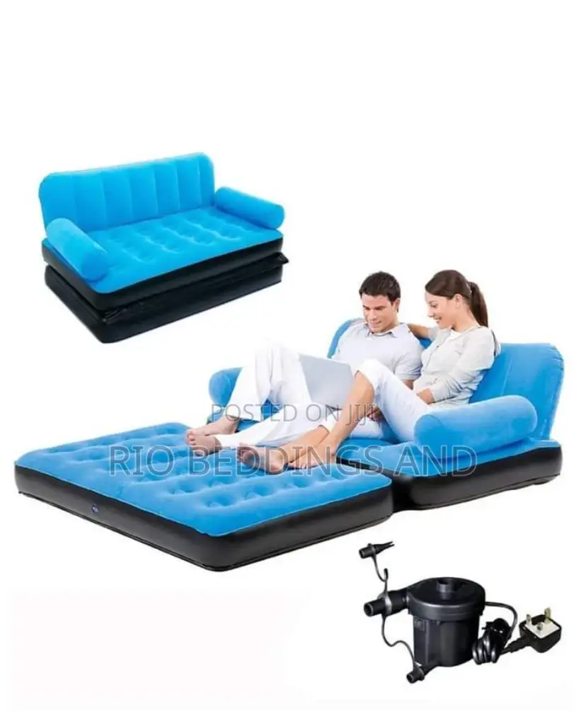 Air Sofa Chair Two Seat With Foldable Mattress