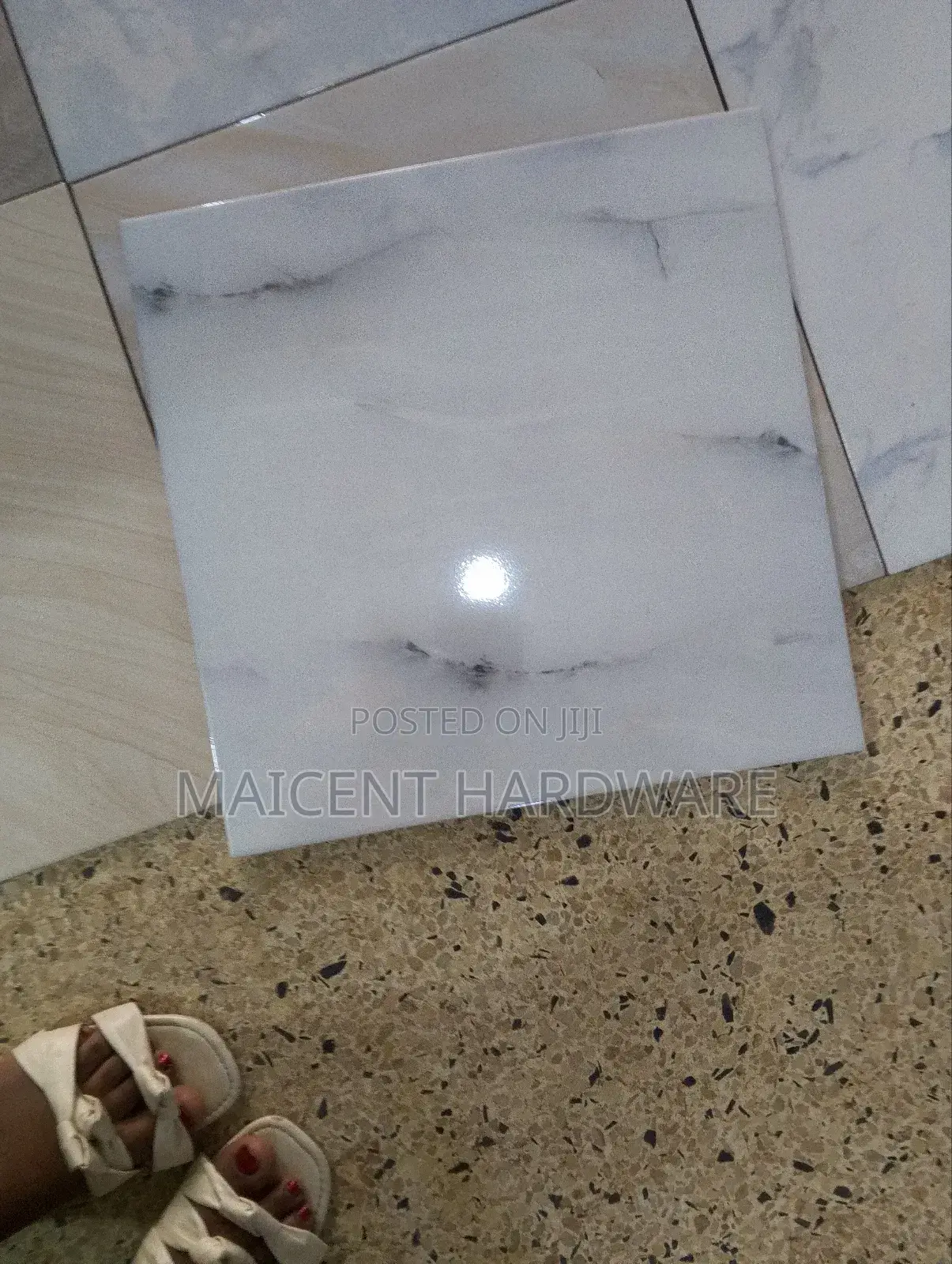 White Floor Tiles