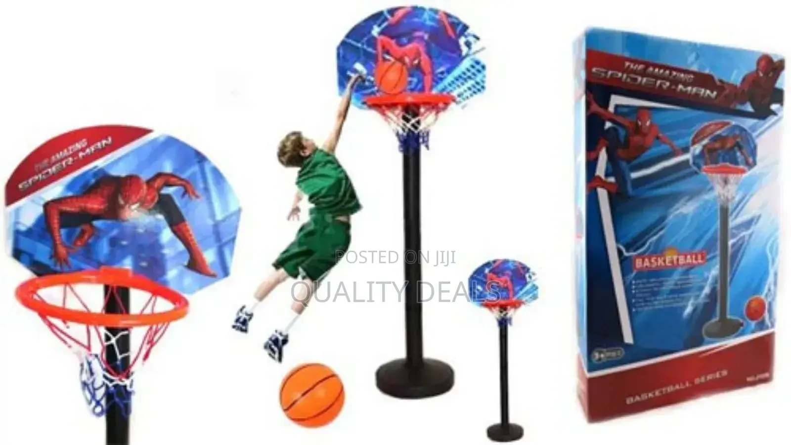 Spiderman Basketball Hoop Set for Kids
