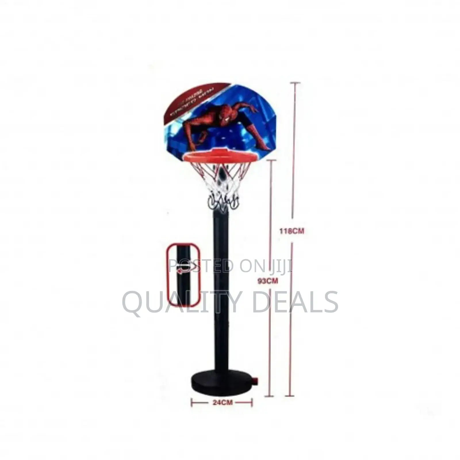 Spiderman Basketball Hoop Set for Kids
