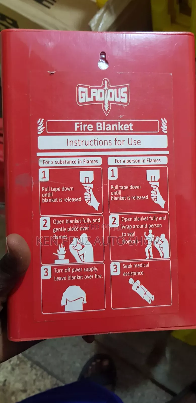 Fire Blacket in All Sizes for Cars and Kitchens