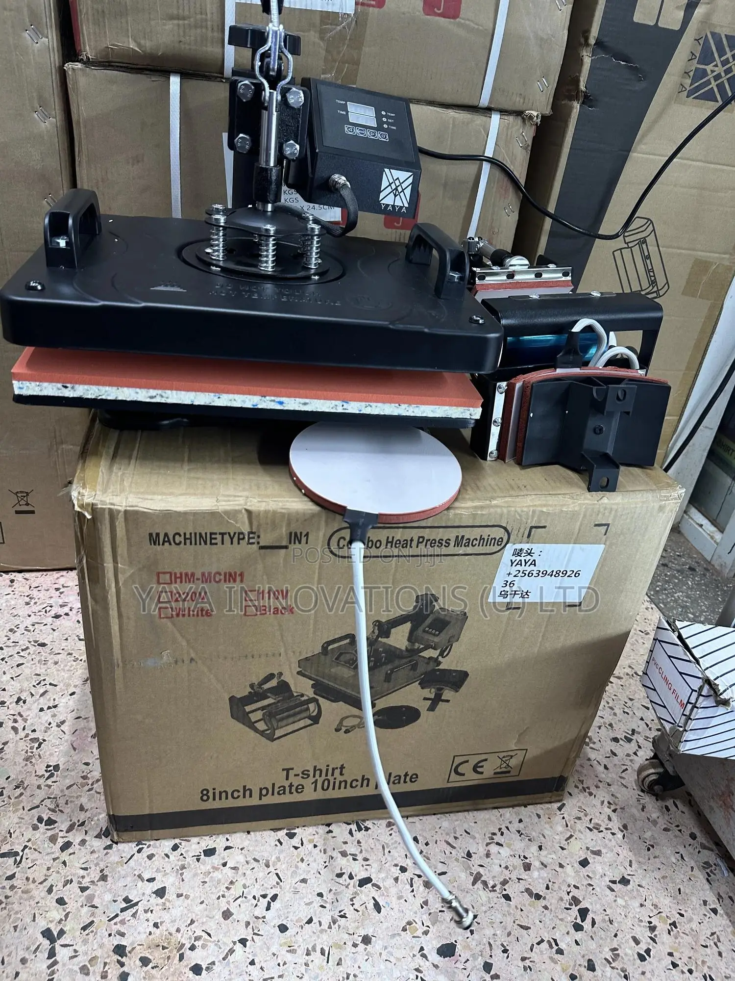 Combo Heat Press Machine Type 220v