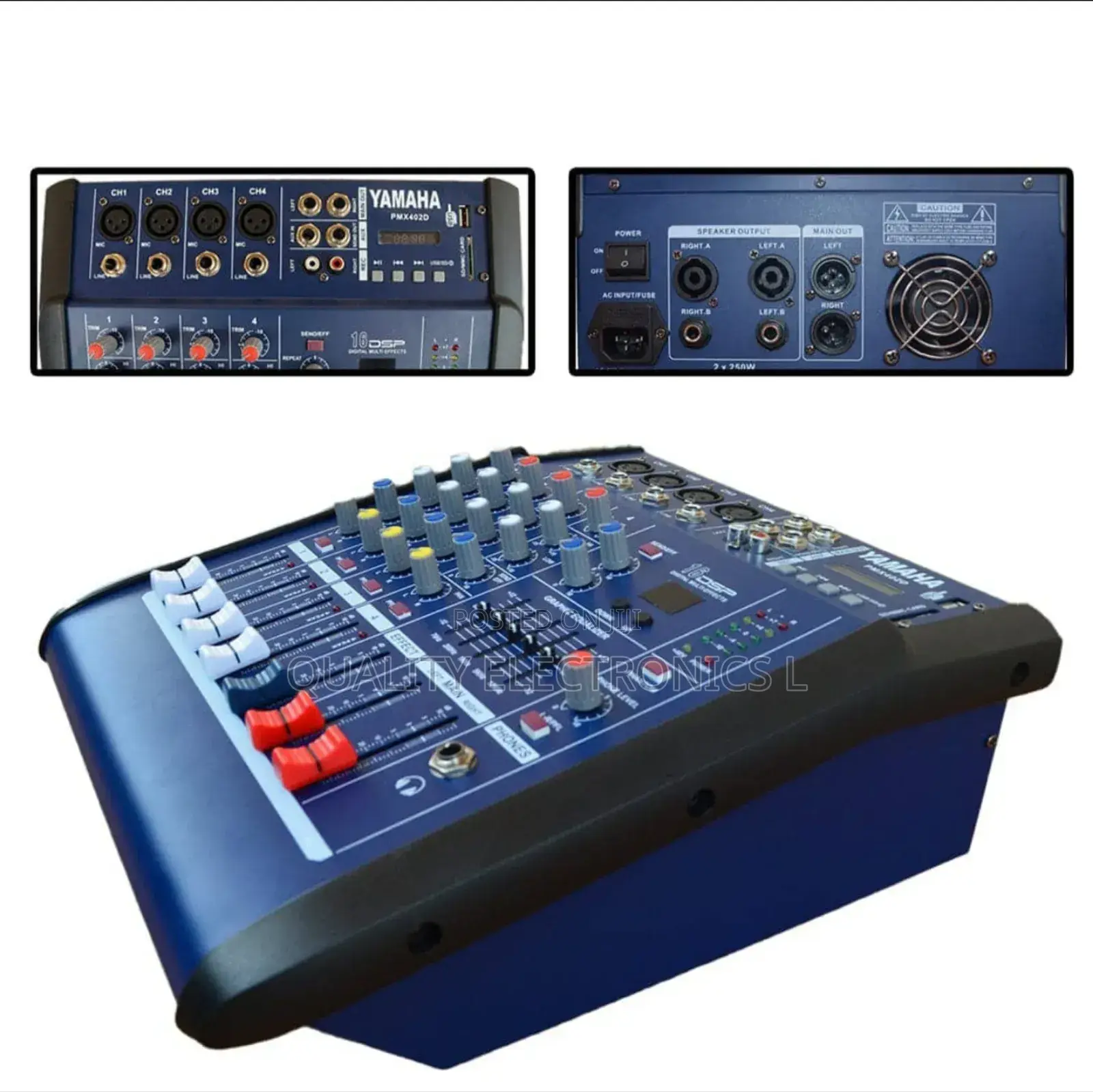 Yamaha 4 Channel Bluetooth Ampmixer