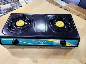 Pixels Gas Burner Black Color