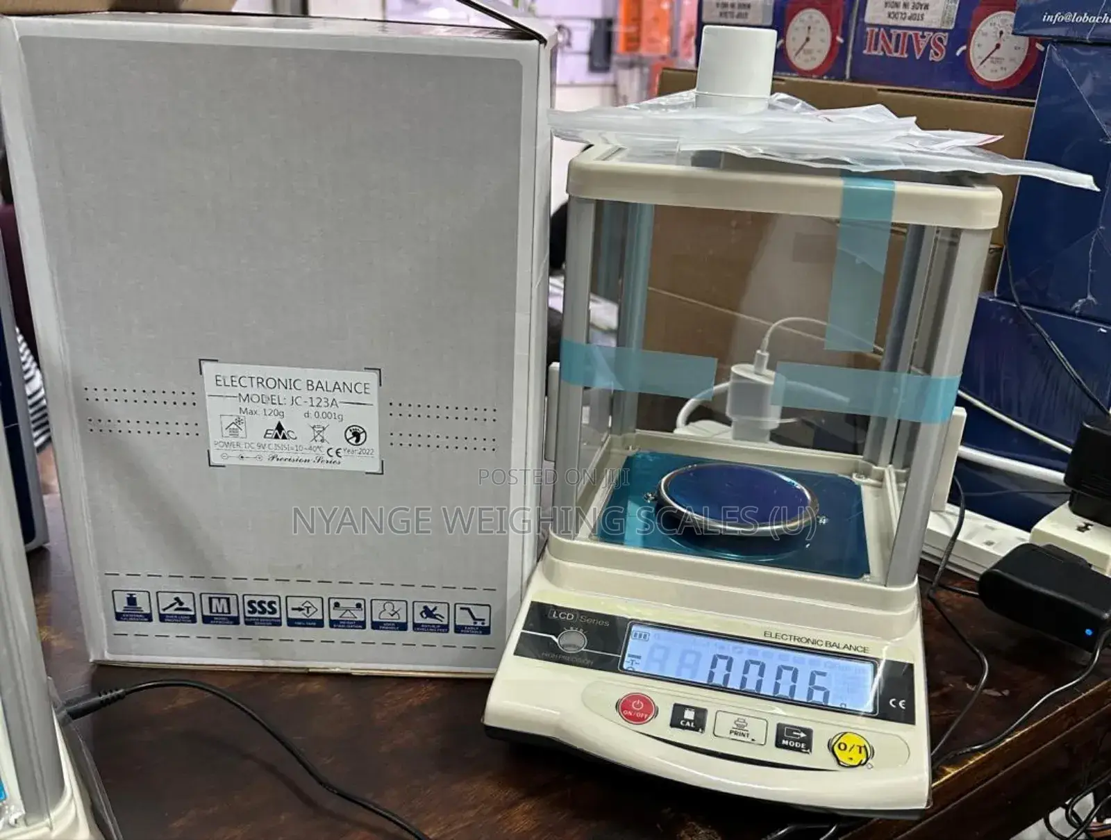 Analytical Balance Scale 120g /0.001g Weights