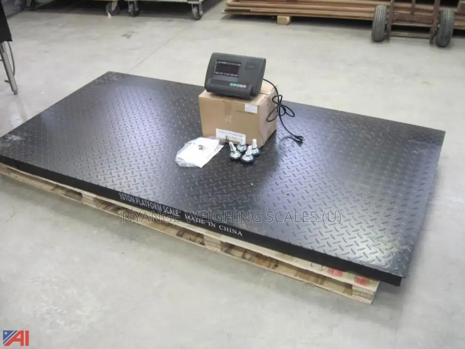 Heavy Duty Industrial Cast Iron A12 Platform Floor Scale 3t