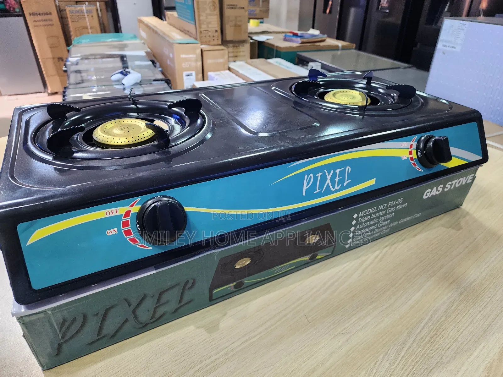 Newly Discounted Pixels Double Gas Burner