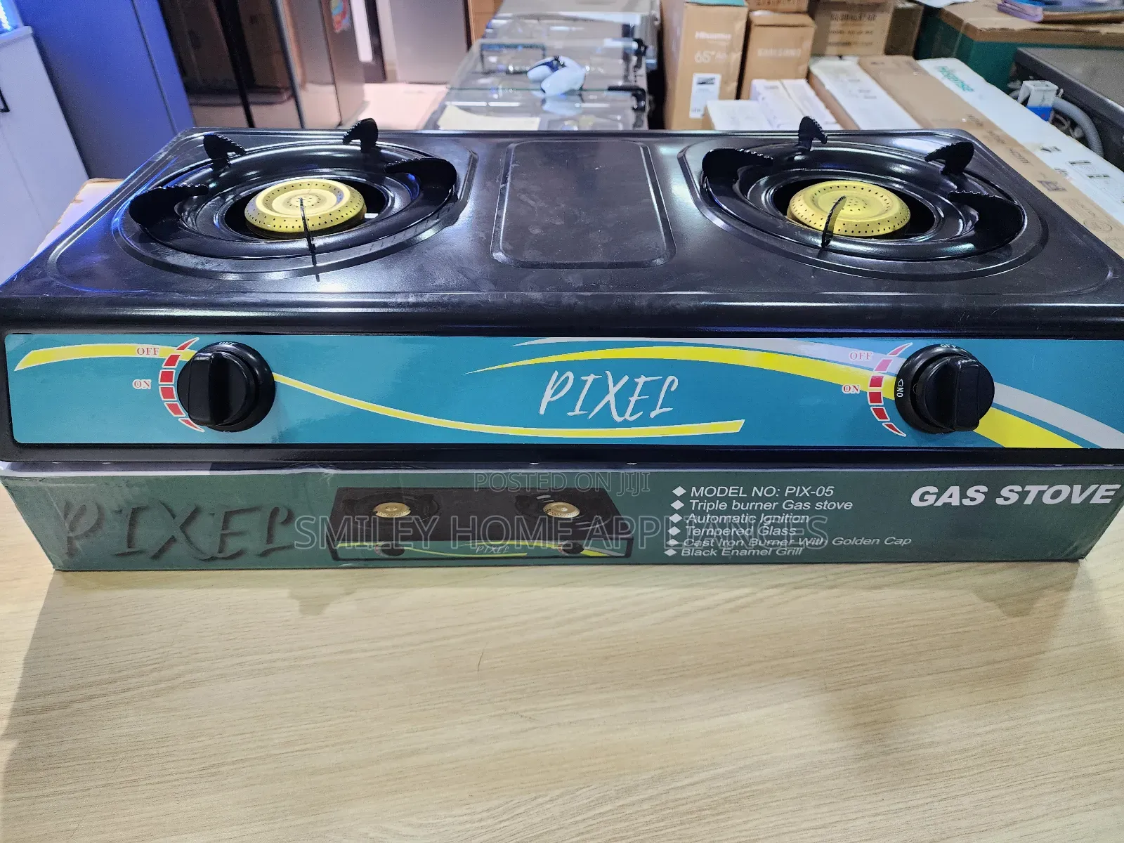 Newly Discounted Pixels Double Gas Burner