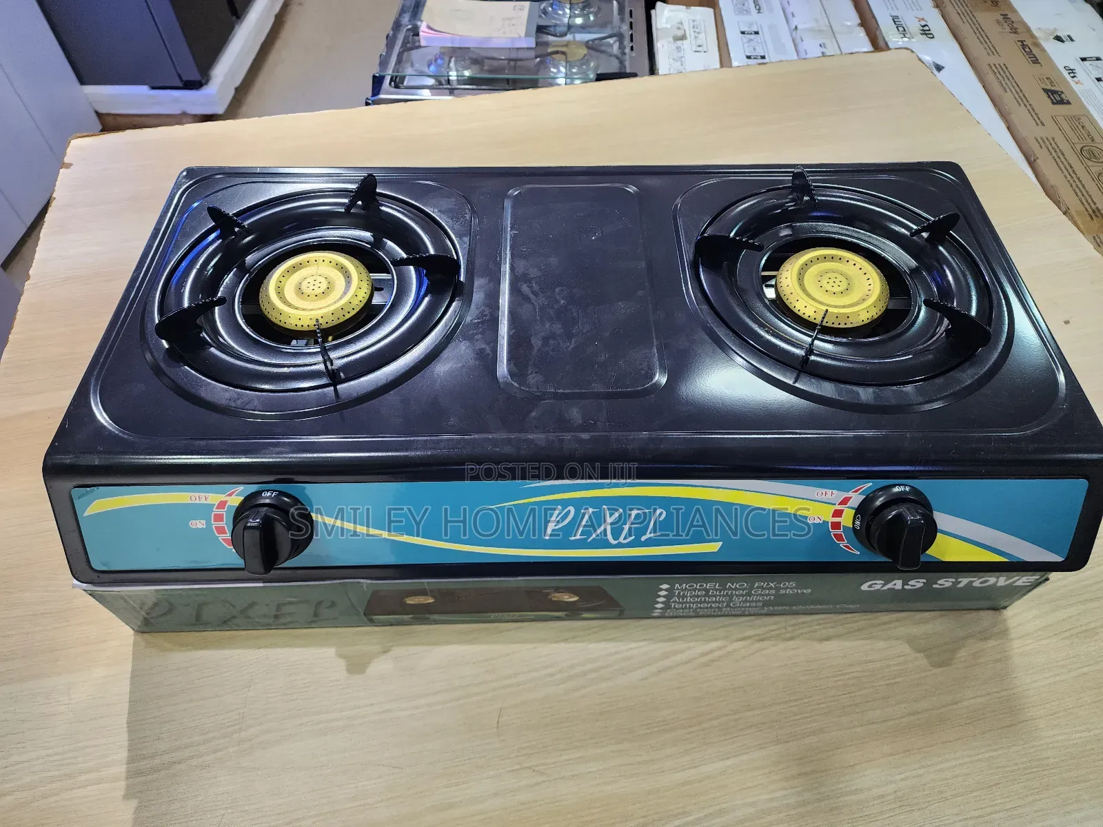 Newly Discounted Pixels Double Gas Burner