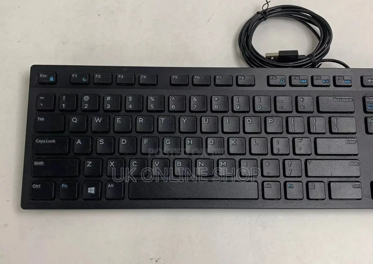 Genuine Dell Black Slim Wired