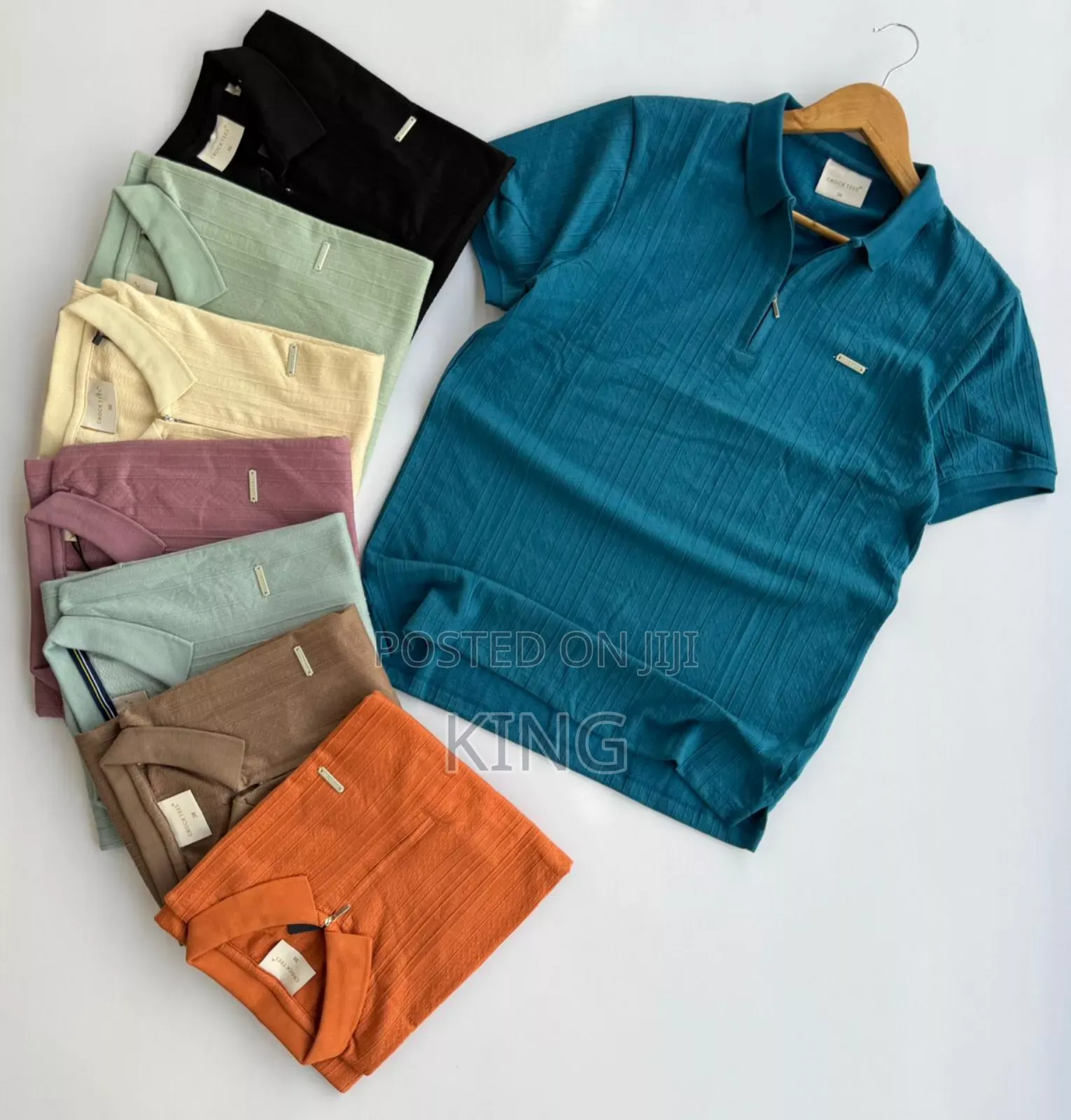 Flexy Color Collar T-Shirt
