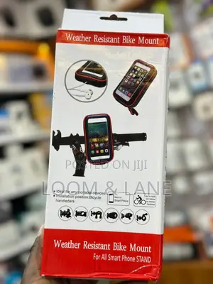 Weather Resistant Bike Mount Cell Phone Holder