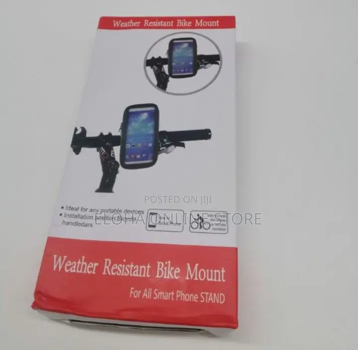 Weather Resistant Bike Mount Phone Holder