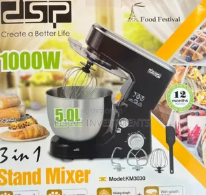Band New Digital 3 in 1DSP Multifunctional Stand Mixer
