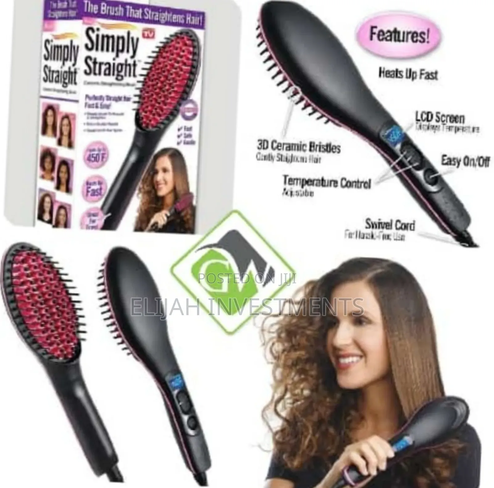 New Simply Straight Hair Brashes