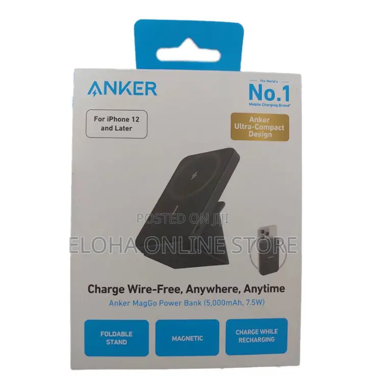 Anker 5000mah Mag Go With Foldable Stand