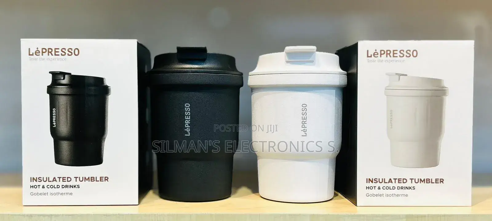 Lepresso Insulated Tumbler For Hot And Cold Drinks