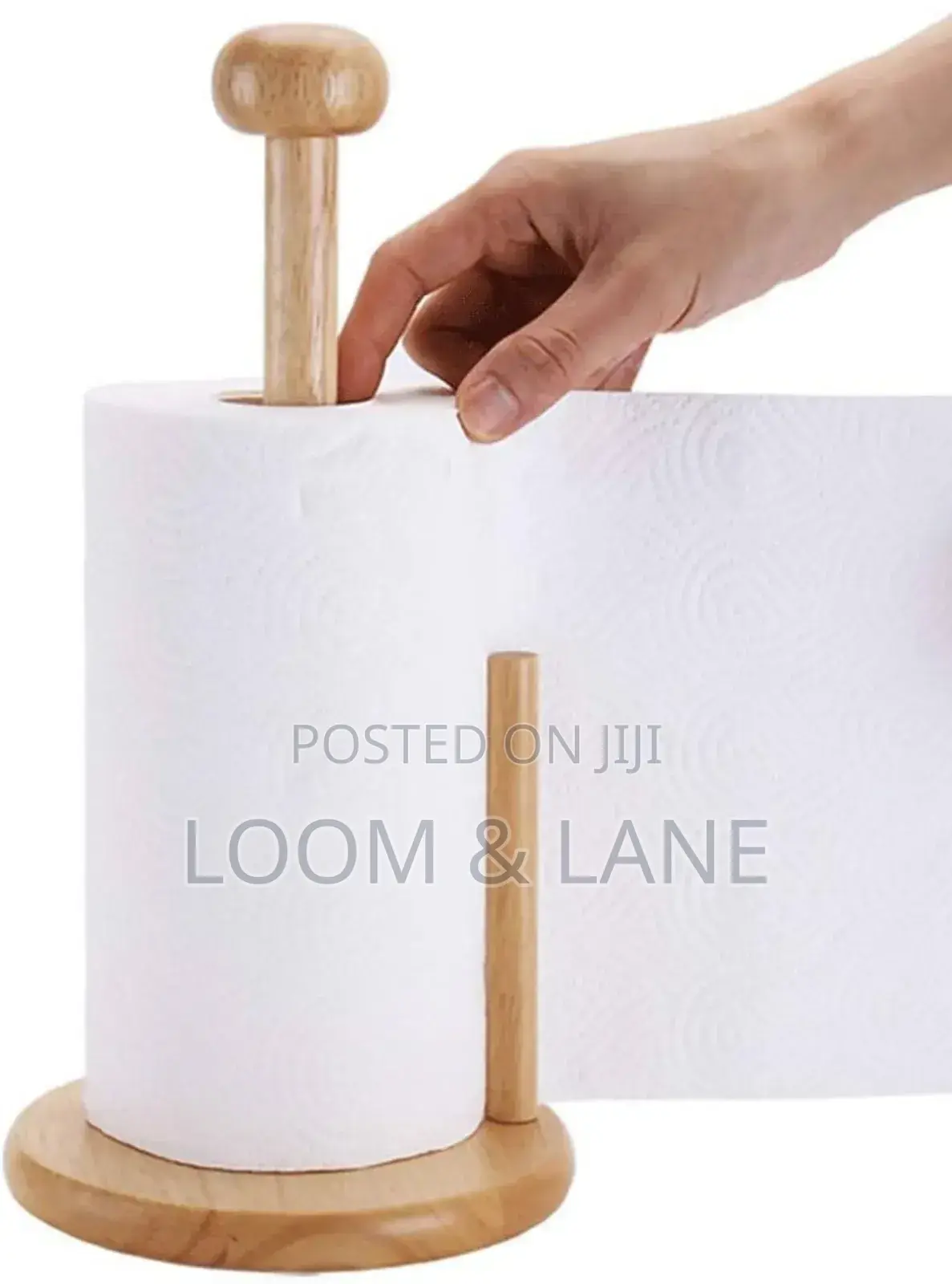 Bamboo Tissue Roll Holder