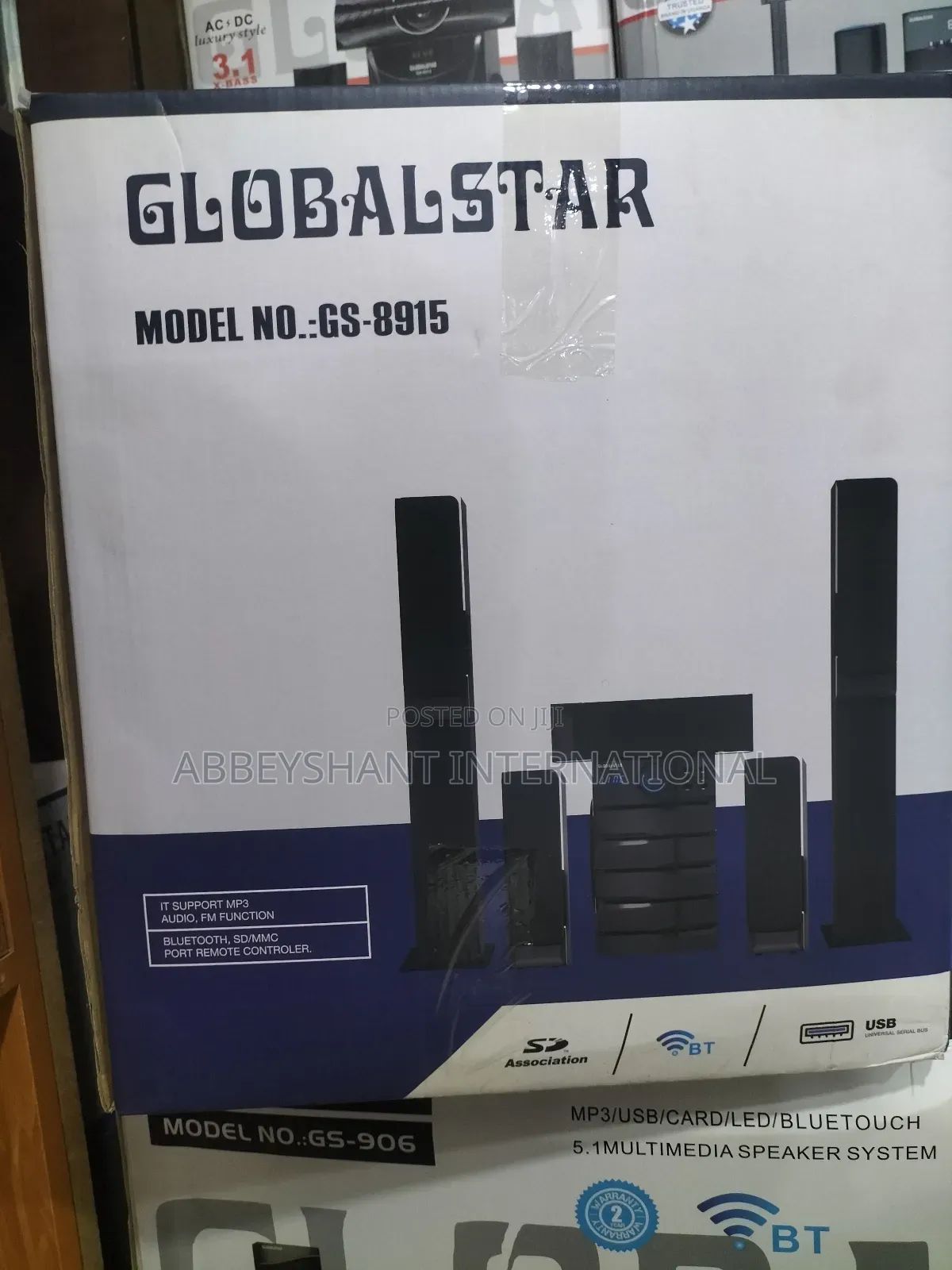 Globalstar Bluetooth Speaker Home Theatre 5.1 Multi Speaker