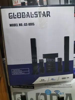Globalstar Bluetooth Speaker Home Theatre 5.1 Multi Speaker