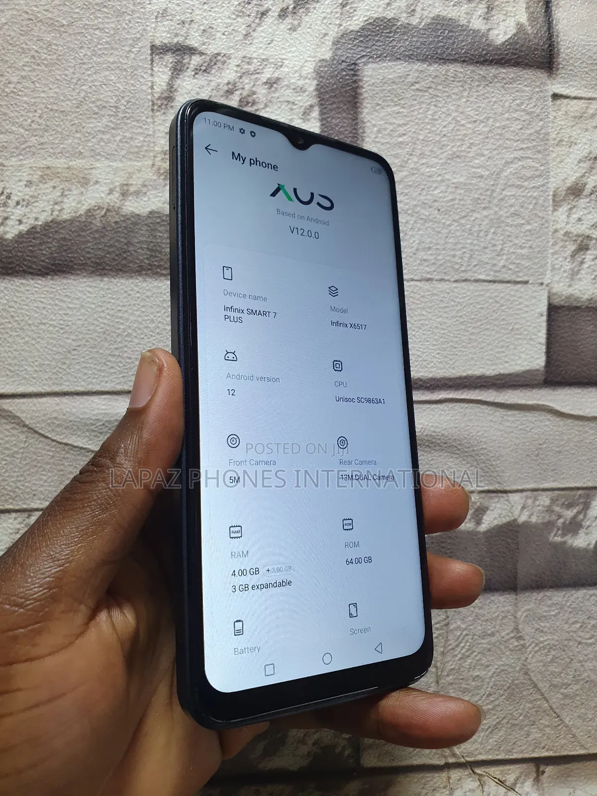 Infinix Smart 7 Plus 64 GB Black