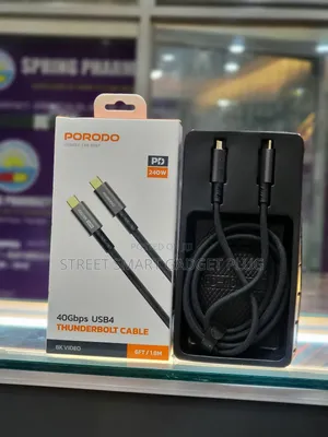 Porodo Thunderbolt Cable 240watts